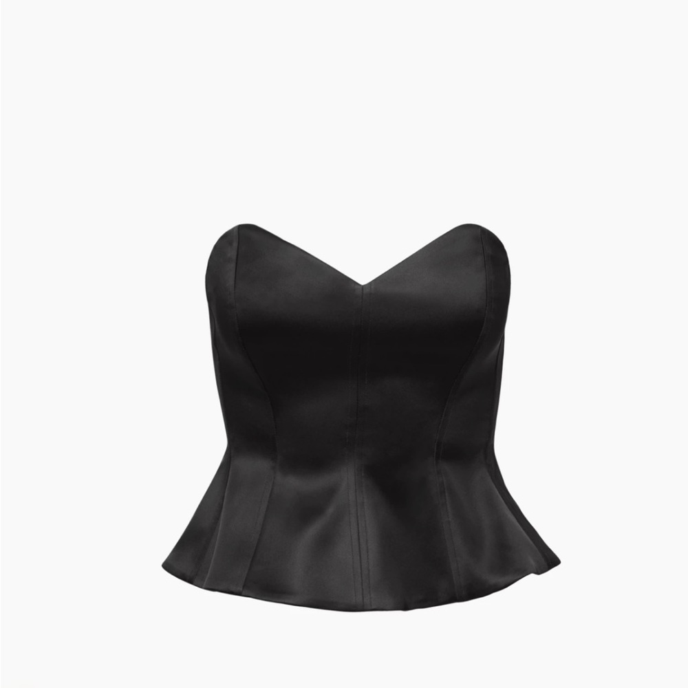 Aritzia sweetwater satin bustier